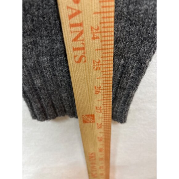 Bills Khakis New England Shetland Wool Sweater XL Gray Crewneck - Picture 7 of 10
